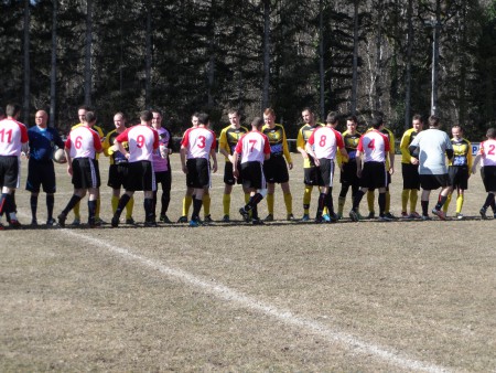 Rencontre de championnat face au FC Xaintrie