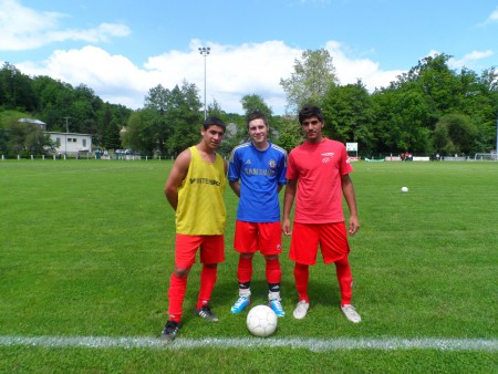 Les 3 finalistes albussacois de la coupe de la Corrèze U17